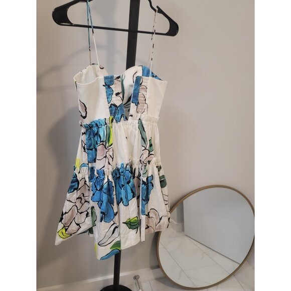 AJE. Maya Tiered Mini Dress  US 6  Floral Pattern Lined - Picture 3 of 6